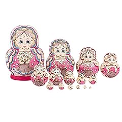 Handmade matryoshka pcs for sale  Delivered anywhere in Ireland