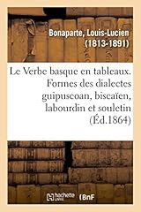 Verbe basque tableaux d'occasion  Livré partout en France