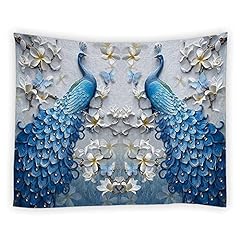 Wiykmk peacock tapestry for sale  Delivered anywhere in USA 