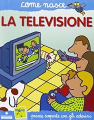 Televisione. con adesivi. usato  Spedito ovunque in Italia 