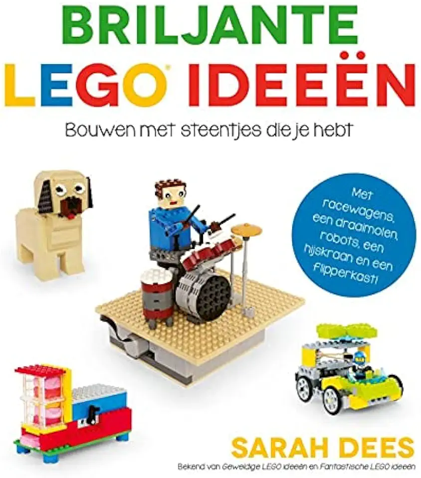 Briljante LEGO ideeën: bouwen met steentjes die je hebt : met racewagens, draaimolens, robots, een hijskraan en een flipperkast! tweedehands  
