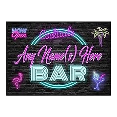 Personalised cocktail bar for sale  Delivered anywhere in UK
