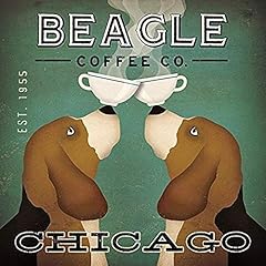 Buyartforless beagle coffee for sale  Delivered anywhere in USA 