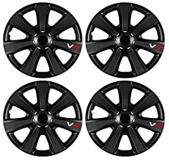UKB4C 15" 4 x Alloy Look Black VR Carbon Effect Multi-Spoke, used for sale  Delivered anywhere in UK