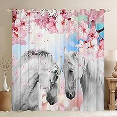 Loussiesd horse curtains for sale  Delivered anywhere in UK