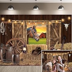 Western cowboy backdrop for sale  Delivered anywhere in USA 