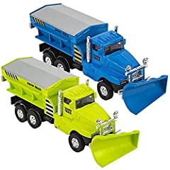 ArtCreativity Pull Back Snow Plow Toys, Set of 2, Diecast for sale  Delivered anywhere in USA 