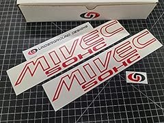 Mivec decals racing for sale  Delivered anywhere in USA 