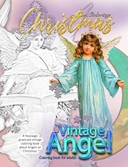 Christmas coloring vintage for sale  Delivered anywhere in UK