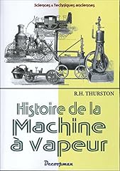 Histoire machine vapeur d'occasion  Livré partout en France