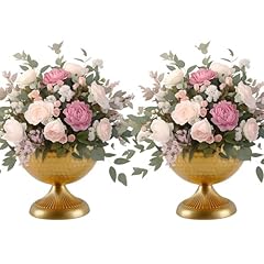 Gold vases wedding for sale  Delivered anywhere in USA 