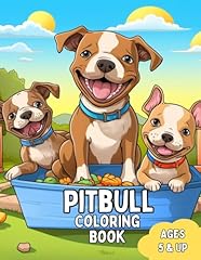 Pitbull coloring book for sale  Delivered anywhere in USA 