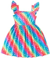 Girls rainbow dress for sale  Delivered anywhere in USA 