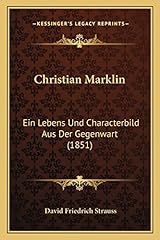 Christian marklin lebens gebraucht kaufen  Wird an jeden Ort in Deutschland