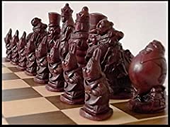 Themed chess pieces for sale  Delivered anywhere in UK