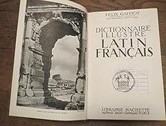 Dictionnaire illustré latin d'occasion  Livré partout en France