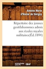 Répertoire jeunes gentilshomm d'occasion  Livré partout en France