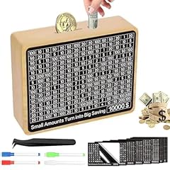 Wooden savings box for sale  Delivered anywhere in USA 