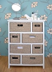 Tetbury white basket for sale  Delivered anywhere in UK