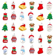 Ciondoli natale 30pcs usato  Spedito ovunque in Italia 