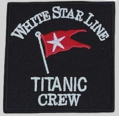 Titanic patch embroidered for sale  Delivered anywhere in UK