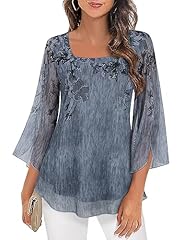 Syphiby chiffon blouses for sale  Delivered anywhere in UK