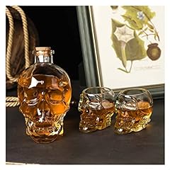 Skull decanter set for sale  Delivered anywhere in USA 