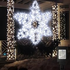 Christmas big snowflake for sale  Delivered anywhere in USA 