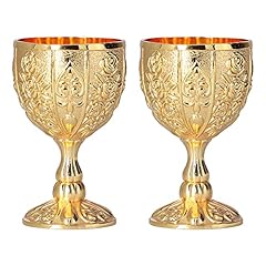 Leopacat brass goblet for sale  Delivered anywhere in USA 
