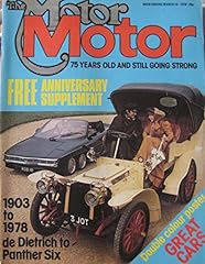 Motor magazine 1978 for sale  Delivered anywhere in UK