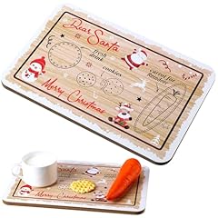 Santa cookie plate for sale  Delivered anywhere in USA 