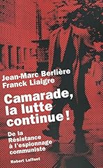 Camarade lutte continue for sale  Delivered anywhere in UK