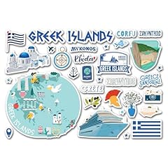 Sticker sheet greek for sale  Delivered anywhere in UK