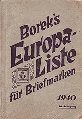 Borek europaliste briefmarken gebraucht kaufen  Wird an jeden Ort in Deutschland