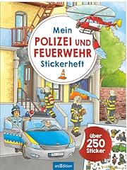 Polizei feuerwehr stickerheft gebraucht kaufen  Wird an jeden Ort in Deutschland