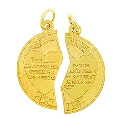 Jewish charms mizpah for sale  Delivered anywhere in UK