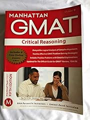 Critical reasoning gmat for sale  Delivered anywhere in USA 