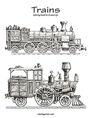 Trains coloring book for sale  Delivered anywhere in UK