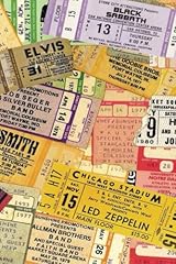 Concert ticket journal for sale  Delivered anywhere in USA 