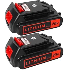 Battery 20v black for sale  Delivered anywhere in USA 
