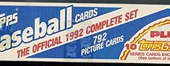 Topps 1992 baseball for sale  Delivered anywhere in USA 