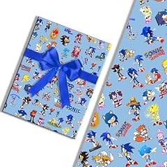 Sonic wrapping paper for sale  Delivered anywhere in UK