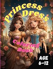 Princess dress coloring for sale  Delivered anywhere in UK