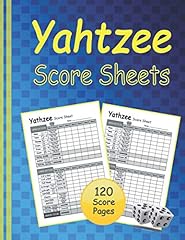 Yathzee score sheets gebraucht kaufen  Wird an jeden Ort in Deutschland