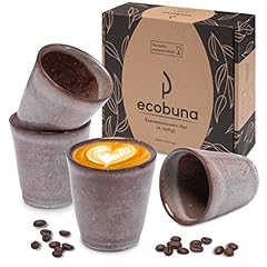 Ecobuna espressotassen set gebraucht kaufen  Wird an jeden Ort in Deutschland
