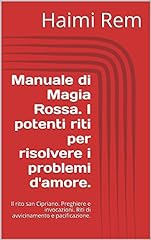 Manuale magia rossa. usato  Spedito ovunque in Italia 
