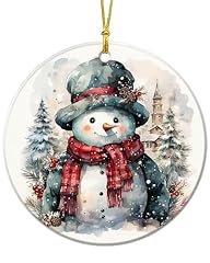 Vintage snowman ornaments for sale  Delivered anywhere in USA 