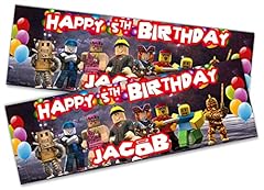 roblox birthday banner for sale  Delivered anywhere in UK