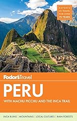 Fodor peru machu for sale  Delivered anywhere in USA 