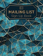 Mailing list sign for sale  Delivered anywhere in USA 